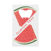 Wassermelon Flaschenöffner mit benutzerdefiniertem (Vorderseite)