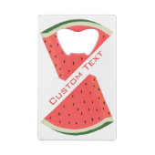 Wassermelon Flaschenöffner mit benutzerdefiniertem (Rückseite)