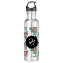 Wassermelon Geometric Gemustert Tropical Summer