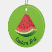 Wassermelon Keramik Locarno Ornament (Links)