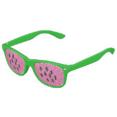 Wassermelon Kinder Sonnenbrille (Schrägansicht)