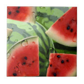 Wassermelon Küche Tessin Fliese (Vorderseite)