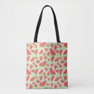 Wassermelon Multi Green Totbag rosa Rücken Tasche