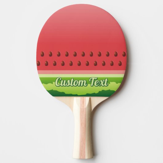 Wassermelon Ping-Pong Paddle Tischtennis Schläger (Vorderseite)