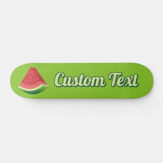 Wassermelon Slice Skateboard (Horizontal)