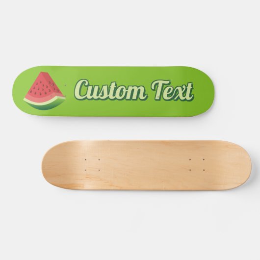 Wassermelon Slice Skateboard (Horizontal)