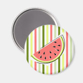 Wassermelon Slice Streifen dünn Magnet (Vorderseite/Rückseite)