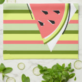 Wassermelon Slice Strickhandtuch Handtuch (Gefaltet)
