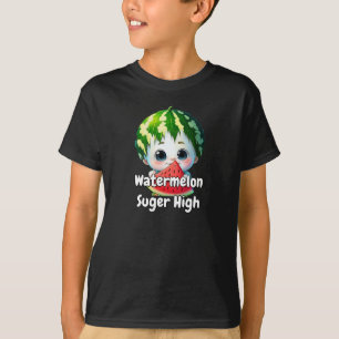 Wassermelon Spaß Cool Einzigartig Klettergarten T-Shirt