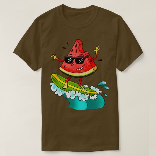 Wassermelon Surfing T-Shirt (Design vorne)