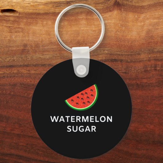 Wassermelon Zucker Schlüsselanhänger (Vorderseite)