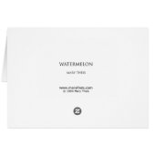 Wassermelone (Rückseite Horizontal)
