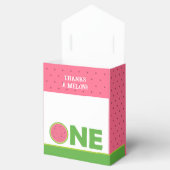 Wassermelone 1st Birthday Party Gable Box für Mädc Geschenkschachtel (Geöffnet)