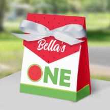 Wassermelone 1st Birthday Party Gable Box für Mädc