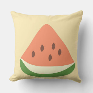 Wassermelone abstrakte Kunst Kissen