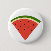 Wassermelone Abzeichen Button (Vorderseite)