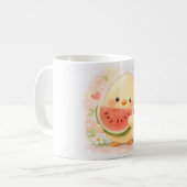 Wassermelone Alma Küken Kaffeetasse (Vorderseite Links)