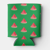 Wassermelone Aquarell Lebensmittel tropisches Must Dosenkühler (Vorderseite)