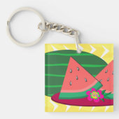 Wassermelone auf einem Schlüsselanhänger (Vorderseite)