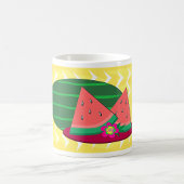 Wassermelone auf einer Tasse