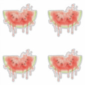 Wassermelone Aufkleber (Vorderseite)
