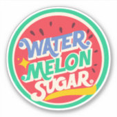 Wassermelone Aufkleber (Vorderseite)