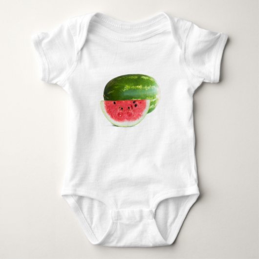 Wassermelone Baby Strampler (Vorderseite)