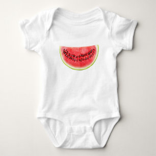Wassermelone Baby Strampler