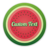 Wassermelone Background Keramik Knob Keramikknauf (Vorderseite)