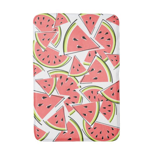 Wassermelone Badematte (Vorderseite Vertikal)