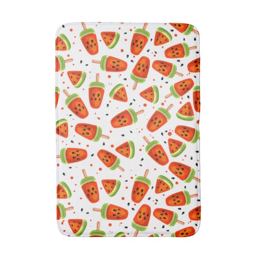 Wassermelone Badematte (Vorderseite Vertikal)