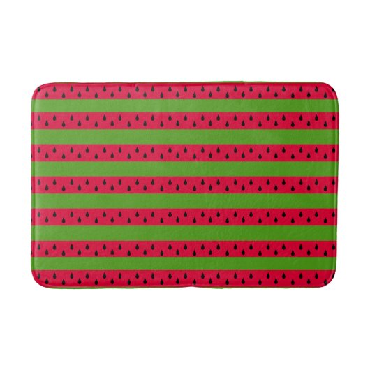 Wassermelone Badematte (Vorderseite)
