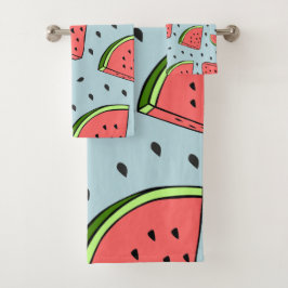 Wassermelone Badhandtuch Set