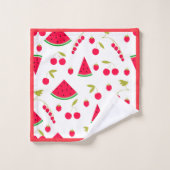 Wassermelone Badhandtuch Set (Waschlappen)