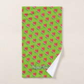 Wassermelone Badhandtuch Set (Handtuch)