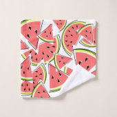 Wassermelone Badhandtuch Set (Waschlappen)