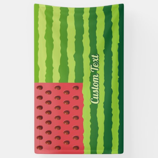 Wassermelone Banner (Vertikal)