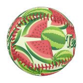 Wassermelone Baseball (Vorderseite Links)