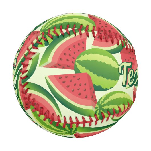 Wassermelone Baseball (Vorderseite Links)