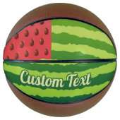 Wassermelone Basketball (Vorderseite)