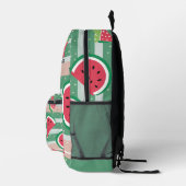 Wassermelone Bedruckter Rucksack (Rechts)