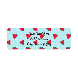 Wassermelone Blau Spaß Sommer Geburtstagsfeier