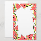 Wassermelone Briefpapier (Vorne/Hinten)
