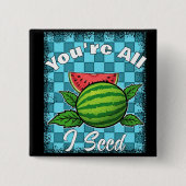 Wassermelone Button (Vorderseite)