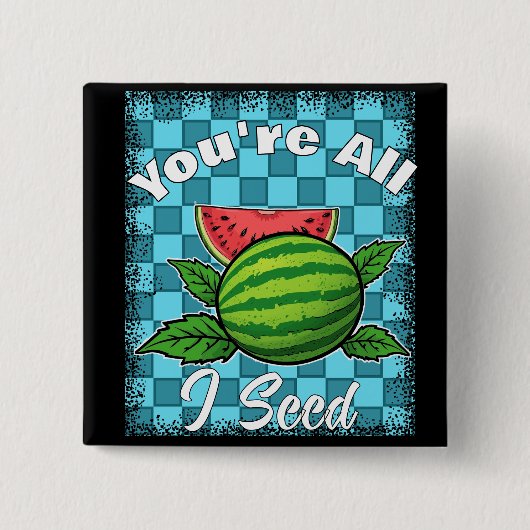 Wassermelone Button (Vorderseite)