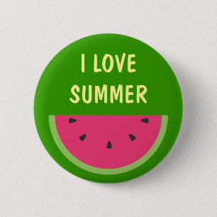Wassermelone Button