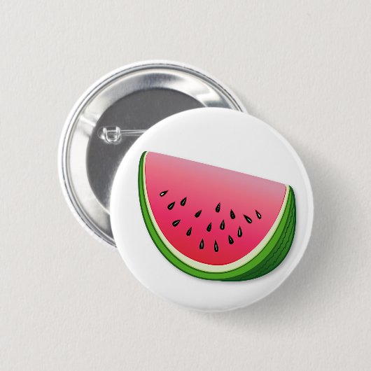 Wassermelone Button (Vorne & Hinten)
