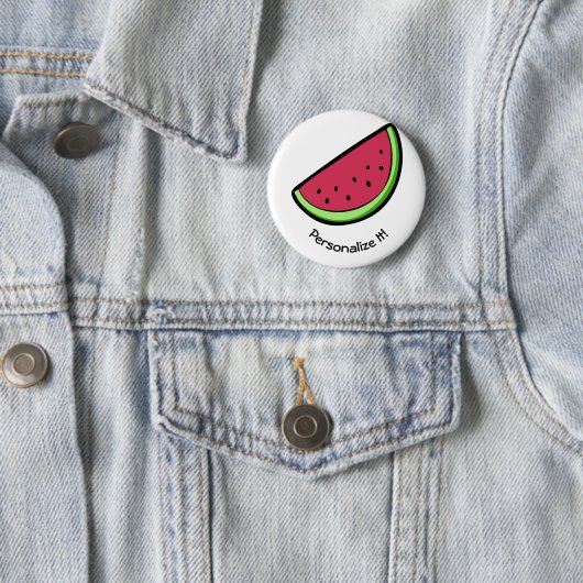 Wassermelone Button (Beispiel)