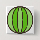Wassermelone Button (Vorderseite)