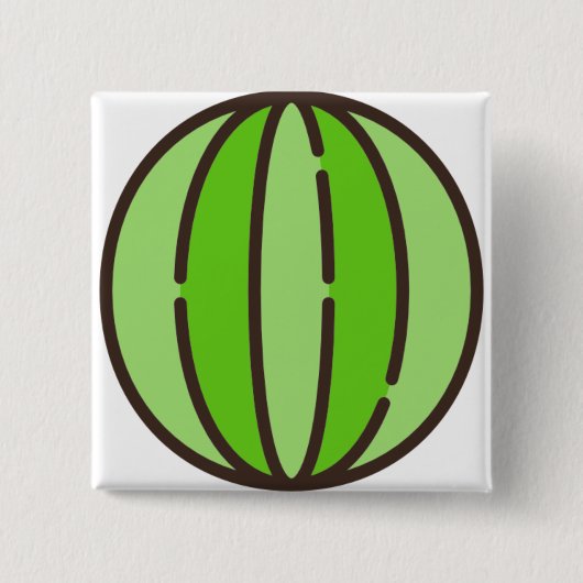 Wassermelone Button (Vorderseite)